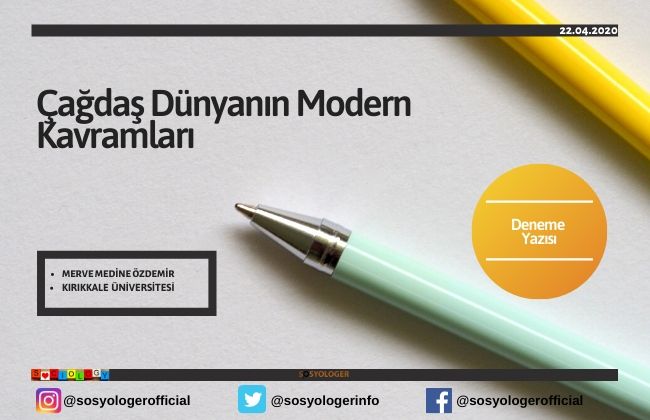 Çağdaş Dünyanın Modern Kavramları