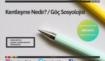 Kentleşme Nedir?