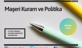 Maşeri Kuram ve Politika