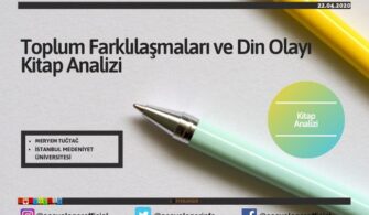 Toplum Farklılaşmaları ve Din Olayı Kitap Analizi