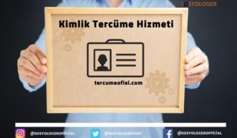 Kimlik Tercüme Hizmeti