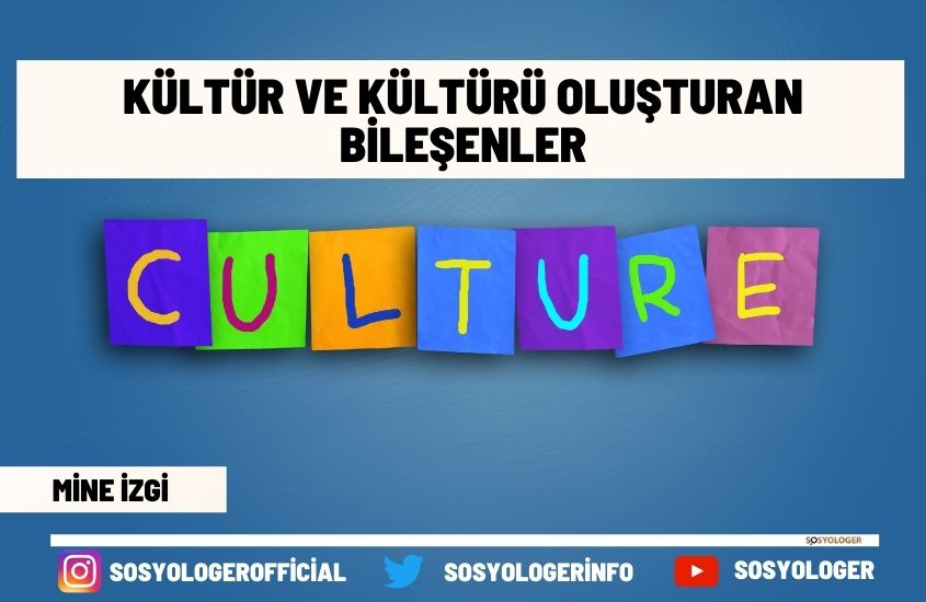 Kültür ve Kültürü Oluşturan Bileşenler