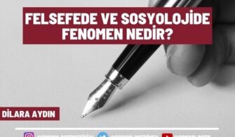 Felsefede ve Sosyolojide Fenomen Nedir?