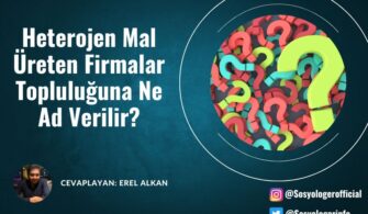 Heterojen Mal Üreten Firmalar Topluluğuna Ne Ad Verilir?