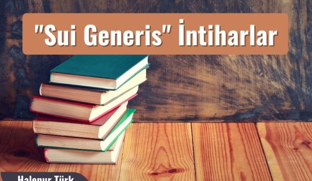 “Sui Generis” İntiharlar