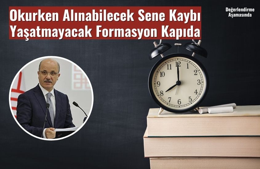 Okurken Alınabilecek Sene Kaybı Yaşatmayacak Formasyon Kapıda