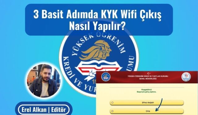 KYK Wifi Çıkış Nasıl Yapılır? 2023 Çıkış Yapma Linki